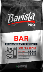 Кофе зерновой BARISTA PRO Bar, 230г, крупный план