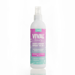 Укладка Несмываемый крем-спрей для волос Vival beauty 15 в 1 «Эффект ботокса», фото