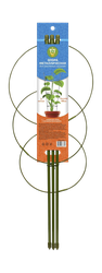 Опора для растений GARDEN&nbsp;SHOW 3 кольца h60см, фото