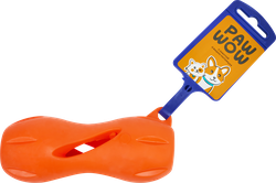 Игрушка для собак PAW WOW Кость резиновая под лакомство, крупный план