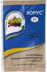 Средство защитное от болезней плодовых культур Зеленая Аптека Садовода Хорус 2 г, картинка
