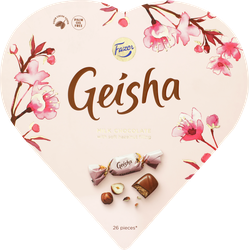 Конфеты GEISHA из молочного шоколада с ореховой начинкой из фундука, 190г, фото