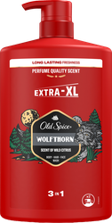 Гель для душа+Шампунь OLD SPICE Wolfthorn, 1000мл, картинка