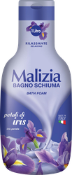 Пена для ванны MALIZIA Iris petals с лепестками ириса, 1000мл, изображение