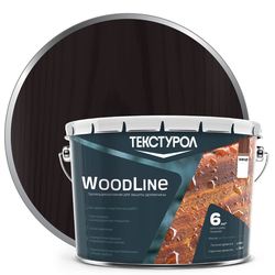 Деревозащитное средство Текстурол WoodLine Палисандр 10 л, детальное фото