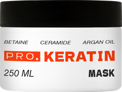 Маска для поврежденных волос PARLI COSMETICS ProKeratin восстанавливающая, 250мл, детальное фото