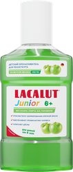 Ополаскиватель для полости рта LACALUT Junior со вкусом яблока, 6+, 250мл, детальное фото