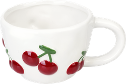 Кружка HOMECLUB Cherry, керамика, 400мл, Арт. BC453, изображение