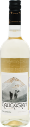 Вино CAUCASIAN Ркацители белое сухое, 0.75л, изображение
