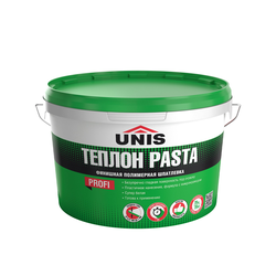 Шпаклевка финишная полимерная UNIS ТЕПЛОН Pasta 28 кг, картинка