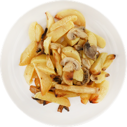 Картофель жареный с грибами ЛЕНТА FRESH, весовой, вид