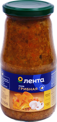 Икра грибная ЛЕНТА, 530г, вид