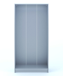 Корпус шкафа Феликс напольный 100x35x201 см, белый, вид