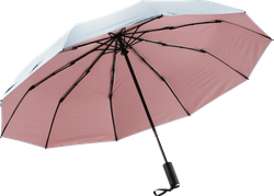 Зонт женский RAINDROPS двухслойный двухцветный пондж, суперавтомат, Арт. RDH928109, фото