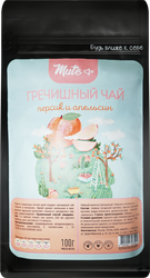Напиток чайный MUTE Гречишный чай Персик и апельсин, 100г, фото