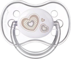 Пустышка CANPOL BABIES Newborn baby, силиковая симметричная бежевая, с 0 месяцев, Арт. 22/580_bei, картинка