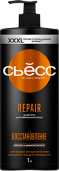 Шампунь СЬЁСС Repair, 1л, крупный план