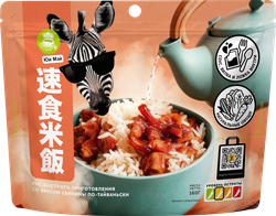Рис ЮЙ МЭЙ со вкусом свинины по-тайваньски, 160г, изображение