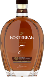 Коньяк КОКТЕБЕЛЬ Выдержанный 7 лет КВ 40%, 0.7л, фотография