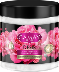 Скраб для тела CAMAY Desir парфюмированный, 300мл, детальное фото