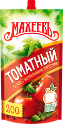 Кетчуп МАХЕЕВЪ Томатный, 200г, крупный план