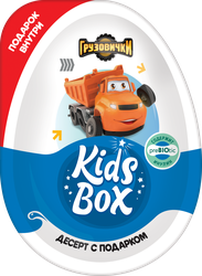 Десерт ГРУЗОВИЧКИ Kids Box с подарком, 20г, детальное фото