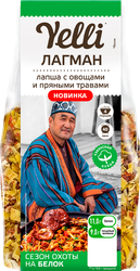 Лапша YELLI Лагман с овощами и пряными травами, 160г, изображение