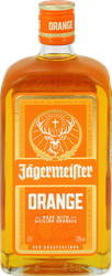 Ликер JAGERMEISTER Orange 33%, десертный, 0.7л, крупный план