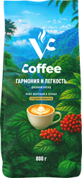 Кофе зерновой VC Дневной бленд жареный, 800г, детальное фото