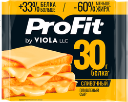 Сыр плавленый VIOLA ProFit Сливочный высокобелковый, без змж, 140г, изображение