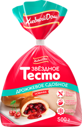 Тесто дрожжевое ХЛЕБНЫЙ ДОМ сдобное, 500г, картинка