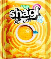 Снэки нутовые SHAGI со вкусом соуса карри, 50г, изображение