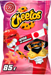 Снеки кукурузные CHEETOS со вкусом краб по-японски, 85г, изображение