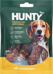 Лакомство для собак HUNTY Утиные шеи, 90г, картинка