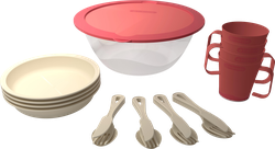 Набор для пикника FUNCOOK №7, на 4 персоны, Арт. FC4113, изображение
