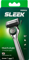 Станок для бритья DORCO Sleek 6 лезвий, c 2 сменными кассетами, изображение