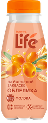 Напиток растительный ЛЕНТА LIFE Йогуртный облепиха, 250г, фото