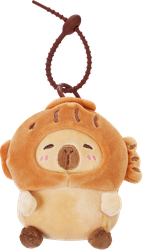 Игрушка мягкая BIGGA Капибара, 11см, с подвесом, Арт. 255-101A-4.5'', фотография