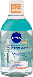 Вода мицеллярная для лица, глаз и губ NIVEA Derma Skin Clear двухфазная, 400мл, фотография