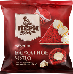 Тортини ПЕРИПЕЧЕРИ Бархатное чудо, со вкусом творожного сыра, 315г, изображение