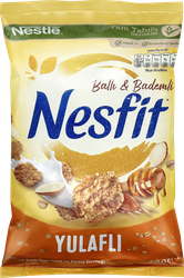 Готовый завтрак NESTLE Nesfit, с медом и миндалем, 400г, изображение