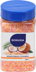 Стружка кокосовая BONVIDA Цветная, 100г, вид