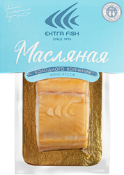 Масляная рыба холодного копчения ЭКСТРА ФИШ филе-кусок, 200г, картинка