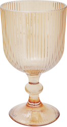 Бокал кубок HOMECLUB Honey, стекло, 360мл, Арт. EIP-11, крупный план