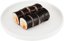 Ролл с крабовыми палочками и икрой Масаго ЙУМИ, 225г, крупный план