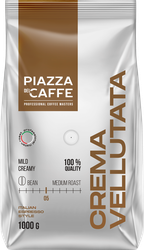 Кофе зерновой PIAZZA DEL CAFFE Крема Велютата, 900г, фото