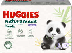Подгузники-трусики HUGGIES Нэчурмэйд размер 4, 9–14кг, 42шт, фото