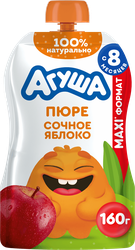 Пюре фруктовое АГУША Сочное яблоко, с 8 месяцев, 160г, картинка