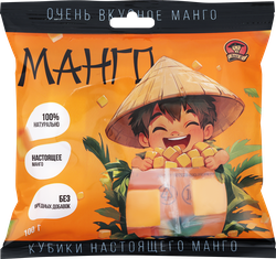 Конфета жевательная АНКЛ Ю Кубик Манго, 100г, фотография