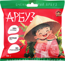 Конфета жевательная АНКЛ Ю Кубик Арбуз, 100г, изображение